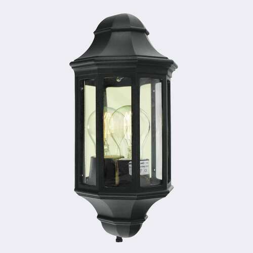Sprawdź Kinkiet Zewnętrzny Genova Mini 175 Czarny RAL-9005 - NORLYS