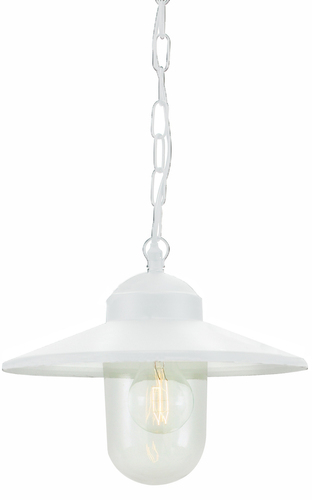 Sprawdź Lampa zewnętrzna wisząca NORLYS Karlstad biała E27 230A/WH
