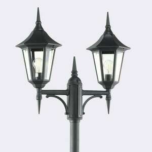 Latarnia Ogrodowa MODENA 302 Czarny RAL-9005 - NORLYS small 0