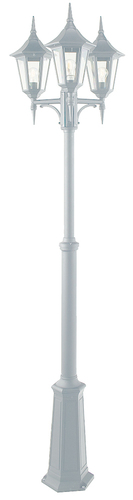 Sprawdź Lampa ogrodowa NORLYS Modena 303WH biała E27 LED 9W