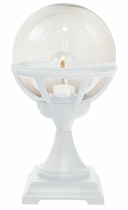 Lampa Ogrodowa Kula BOLOGNA 312W Biała E27 LED 9W small 0
