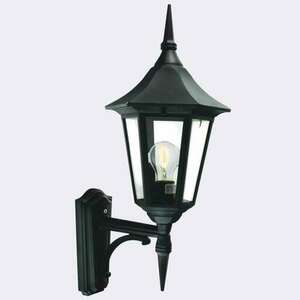 Kinkiet zewnętrzny NORLYS Modena 350 czarny E27 max. 9 W 350BL small 0