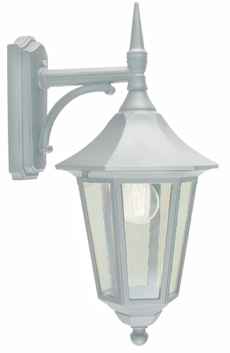 Sprawdź Lampa ogrodowa NORLYS Modena 351 biała E27 LED 9W 351WH