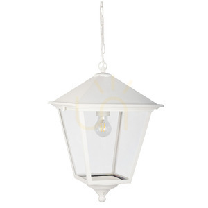 Lampa wisząca IP 54 LONDON 481A/WH E27 biała - premium NORLYS small 0