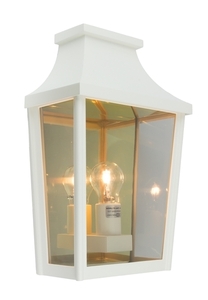 Kinkiet zewnętrzny IP54 LONDON 497WH E27 biały - premium NORLYS small 0