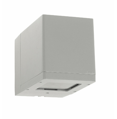 Sprawdź Duży kinkiet zewnętrzny VOSS 5034AL aluminium RAL-9006 11,8W 4000K - NORLYS