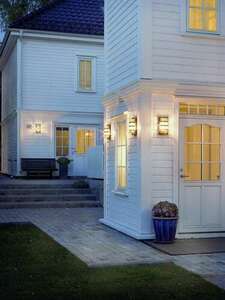 Kinkiet Zewnętrzny BODEN 5109GA LED 8W 4000K Galwanizowany Ocynk Ogniowy - NORLYS small 1