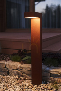 Słupek oświetleniowy NORLYS Asker 5212BL 10W LED 3000K czarny 55 cm small 16