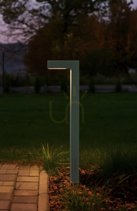 Słupek oświetleniowy NORLYS Asker 5212BL 10W LED 3000K czarny 55 cm small 7