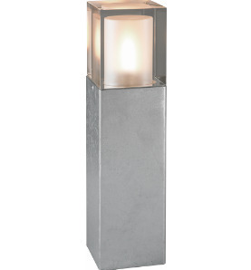 Słupek oświetleniowy ARENDAL 1565GA Galwanizowany 49cm E27 - NORLYS small 0
