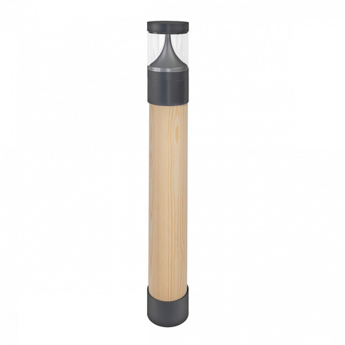 Sprawdź Słupek Oświetleniowy EGERSUND Wood 2321 Aluminium RAL-9006 - NORLYS