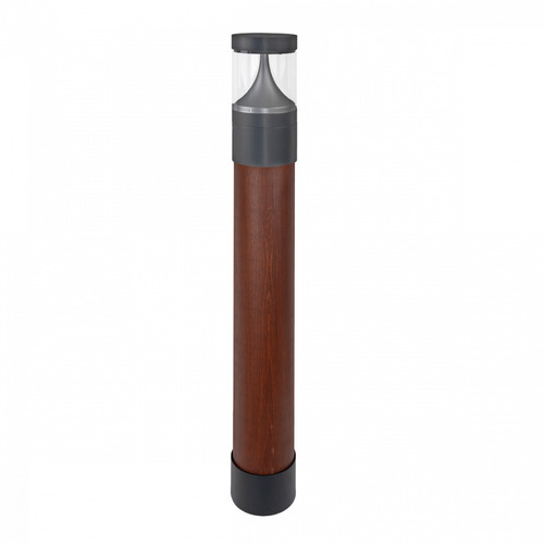 Sprawdź Słupek Oświetleniowy EGERSUND Wood 2321 Aluminium RAL-9006 - NORLYS