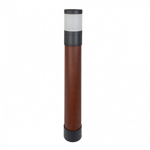 Słupek Oświetleniowy LILLESAND Wood 2351 Grafitowy RAL-7016 - NORLYS small 3