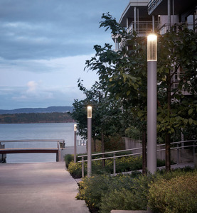 Latarnia ogrodowa/parkowa EGERSUND Park 10W 4000K 250cm grafitowy RAL-7016 - NORLYS small 2