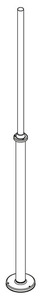 Słup do latarni 3011B Czarny 120-220Cm small 0