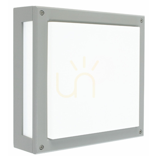 Sprawdź Kinkiet / plafon zewnętrzny NORDLAND z czujnikiem ruchu 7118AL 12W 3000K - Aluminium RAL 9006 - NORLYS