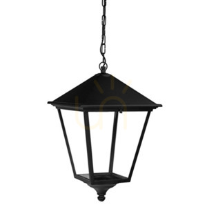 Lampa zewnętrzna wisząca  IP54 LONDON BIG 4143BL czarny 13,5W 4000K - premium NORLYS small 0