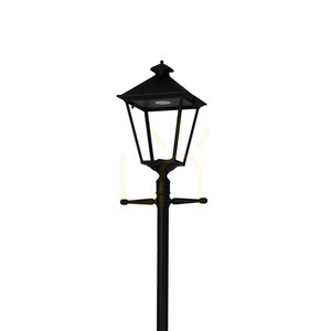 Latarnia ogrodowa / parkowa IP54 LONDON BIG 4124BL czarna LED 17,5W 3000K - premium NORLYS small 0