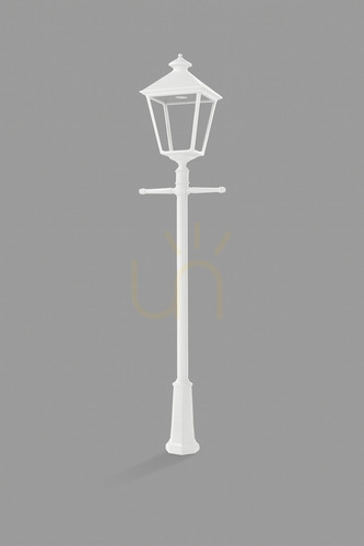 Sprawdź Latarnia ogrodowa / parkowa IP54 LONDON BIG 4125WH LED 17,5W 4000K biała - premium NORLYS
