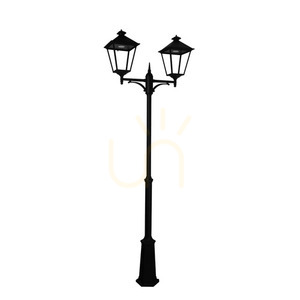 Latarnia ogrodowa / parkowa IP54 LONDON BIG 4128BL czarna LED 2x9,5W 3000K - premium NORLYS small 0