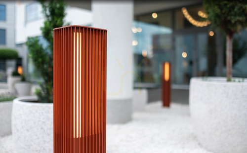 Sprawdź Lampa zewnętrzna stojąca ASTRID NORLYS szara 10,6W LED DALI2 IP65 2208BL
