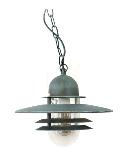 Sprawdź Lampa zewnętrzna wisząca Oslo 240A/BG zielony E27 NORLYS
