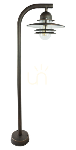 Sprawdź Słupek oświetleniowy Norlys Oslo 245BC miedziana patyna E27 118 cm IP55