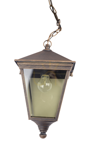 Sprawdź Lampa zewnętrzna wisząca London 481A/BC miedziany E27 NORLYS