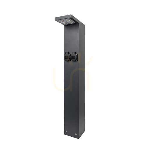 Sprawdź Słupek oświetleniowy Skara 2944GR szary LED NORLYS