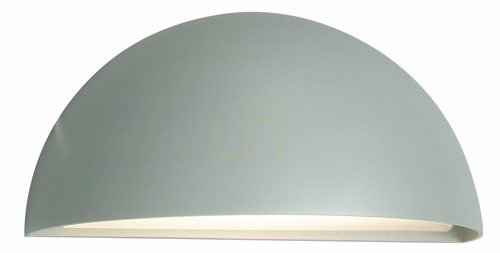 Sprawdź NORLYS Halden 5198AL kinkiet zewnętrzny LED 8,5W 3000K z czujnikiem ruchu, aluminium IP65